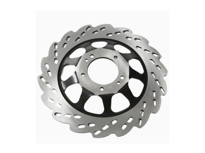 Motorcycle brake disc rotor